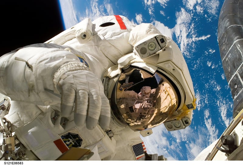 Astronaut spacewalk